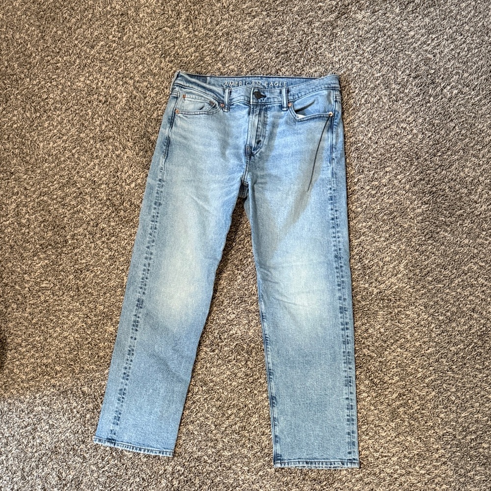 American Eagle Outfitters Easy Flex Blue Jeans